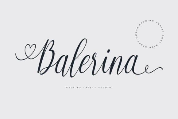 Balerina: The Graceful Script for Wedding & Elegant Designs