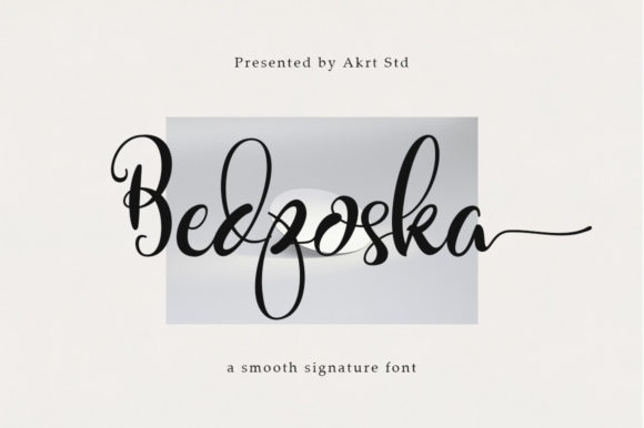 Bedposka: The Art of Graceful Typography