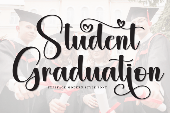 Student Graduation: A Stylish Script for Modern Design