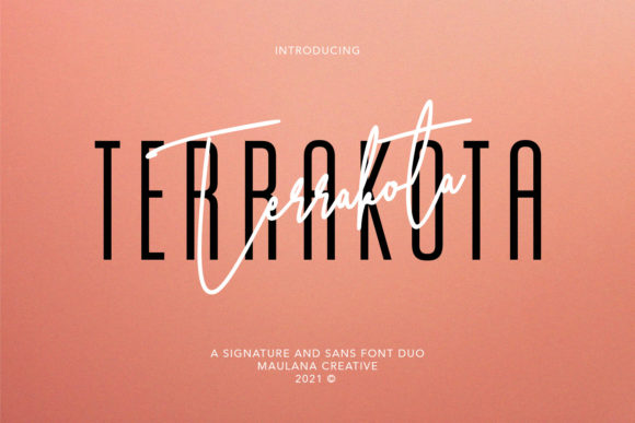 Terrakota: The Versatile Duo Font for Creative and Professional Projects