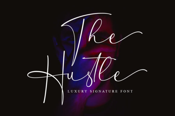 The Hustle: Elevating Modern Design with Graceful Script Typography